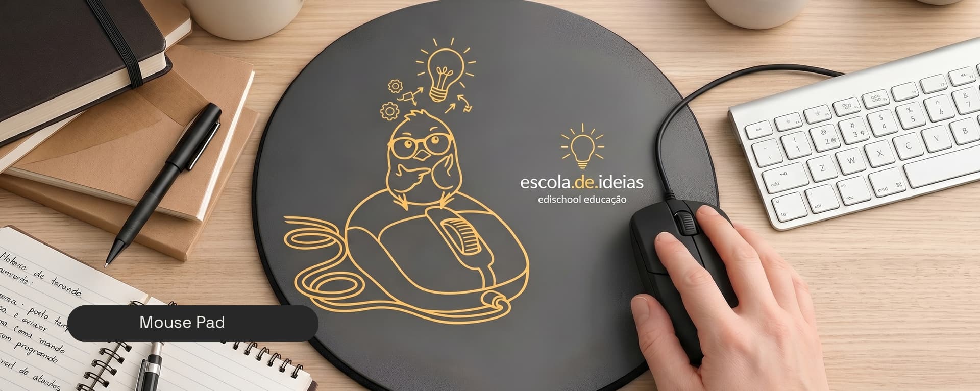 Banner do mousepad